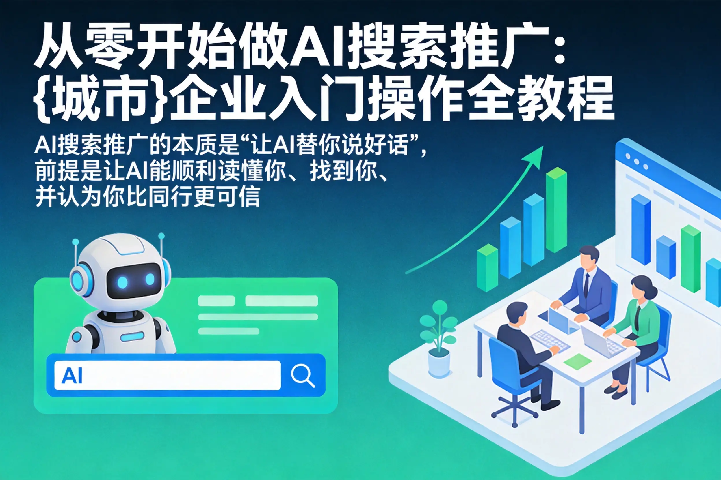 从零开始做AI搜索推广：德阳企业入门操作全教程