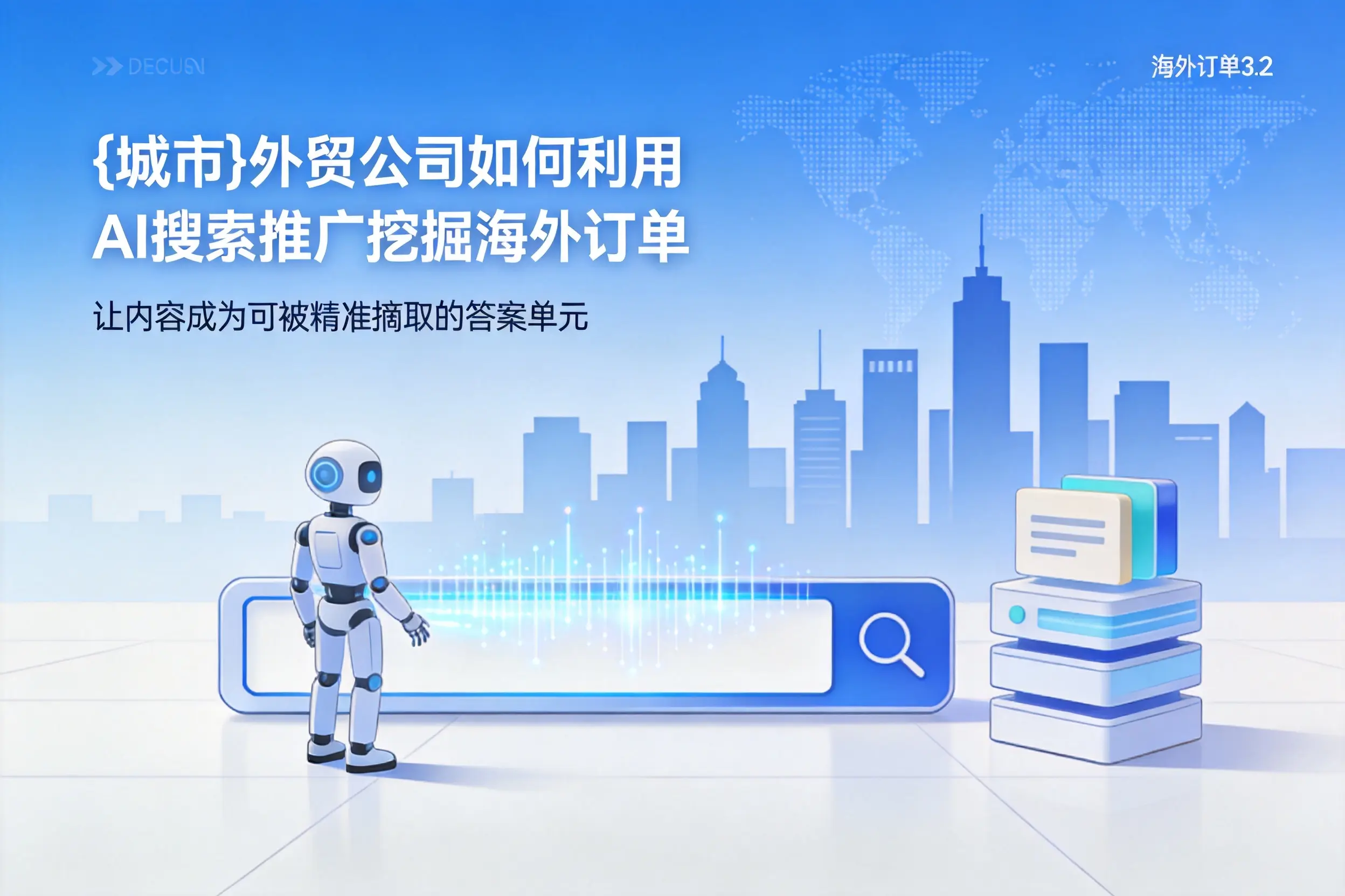 德阳外贸公司如何利用AI搜索推广挖掘海外订单