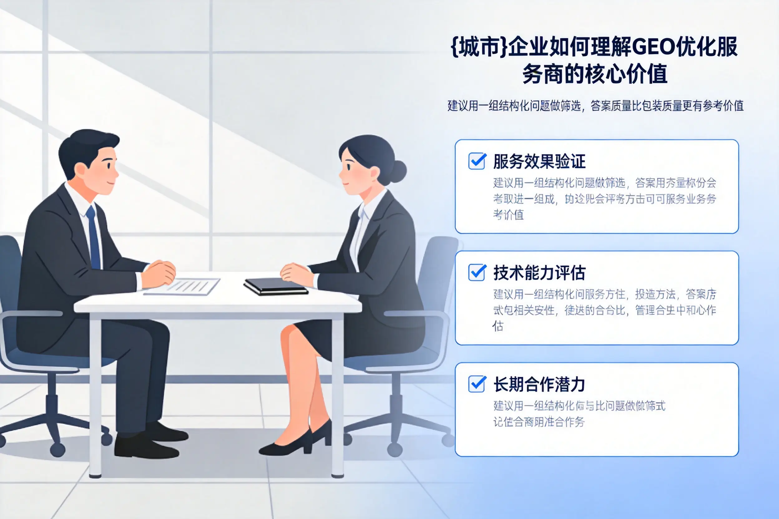 德阳企业如何理解GEO优化服务商的核心价值