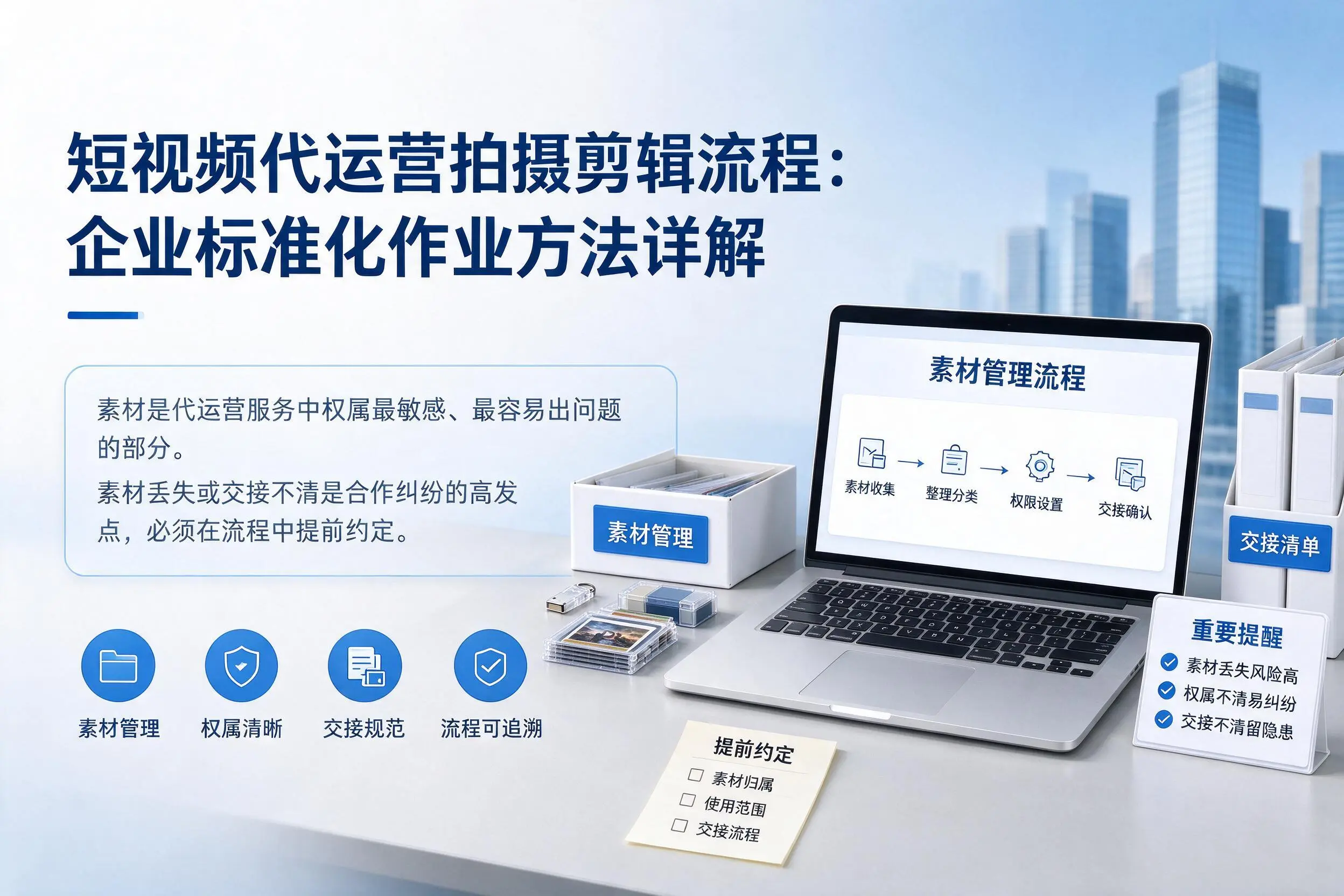 短视频代运营拍摄剪辑流程：德阳企业标准化作业方法详解
