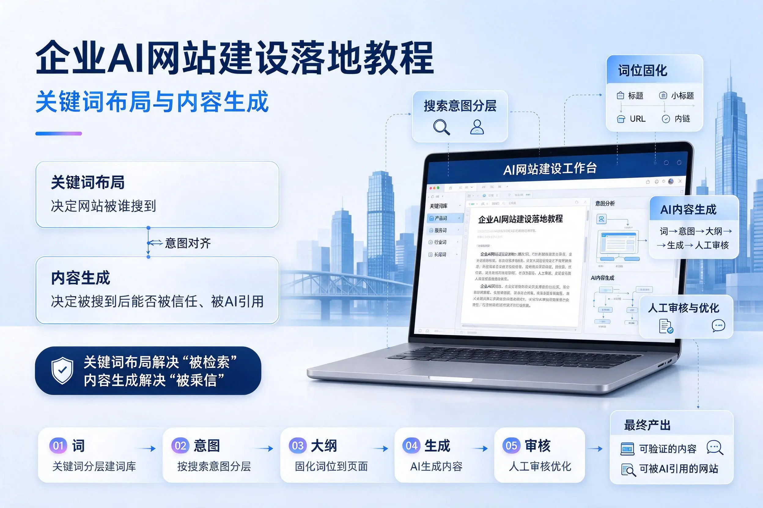 德阳企业AI网站建设落地教程：关键词布局与内容生成