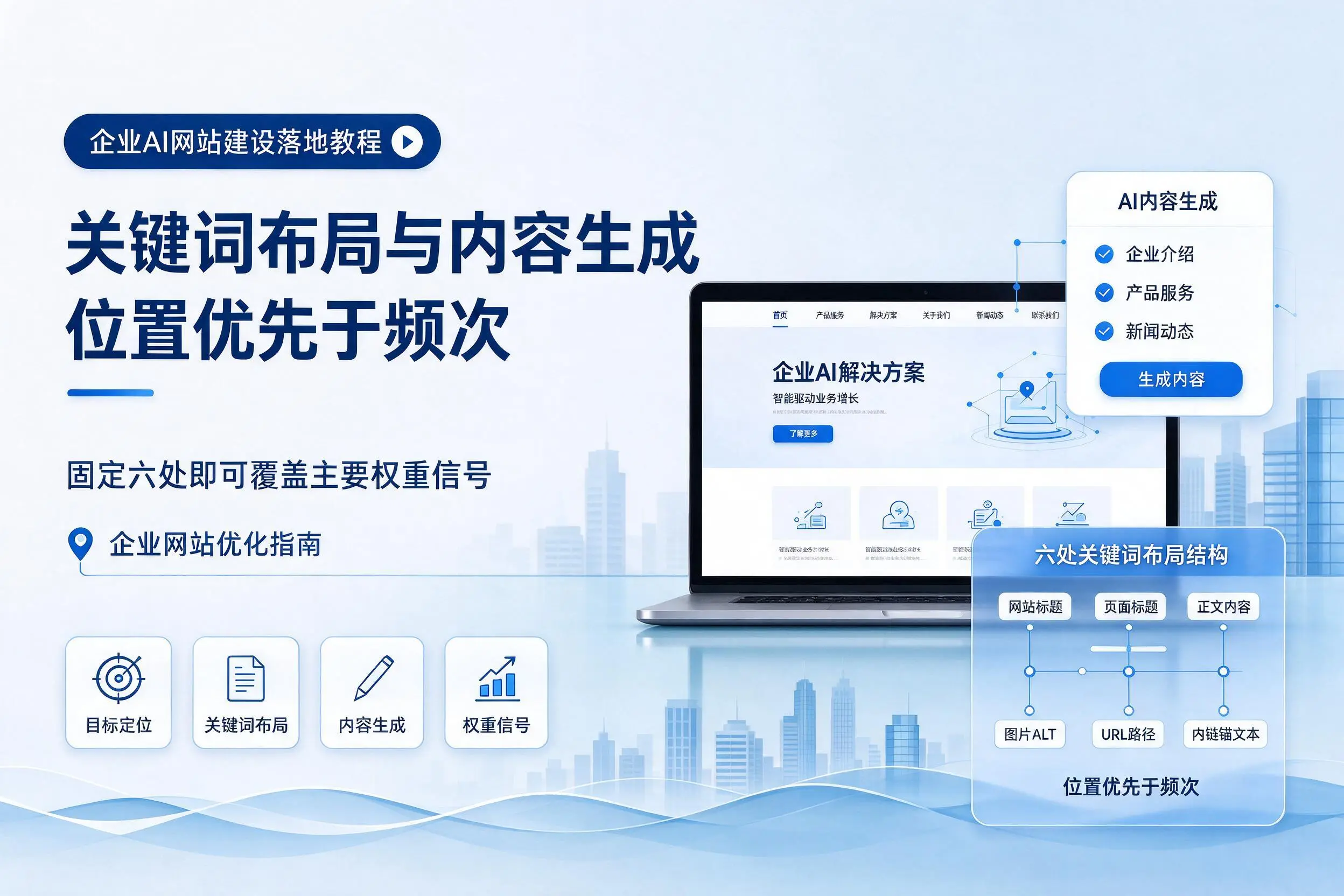 德阳企业AI网站建设落地教程：关键词布局与内容生成
