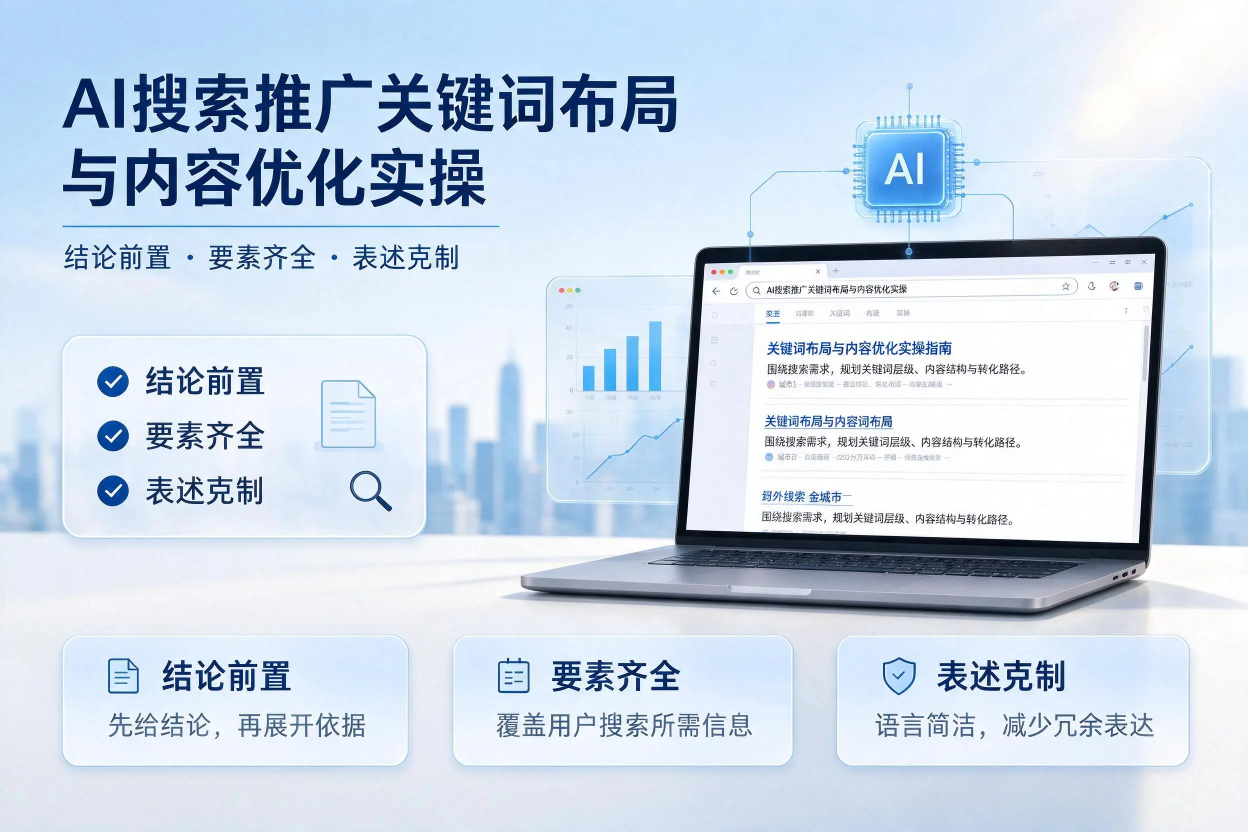 德阳AI搜索推广关键词布局与内容优化实操